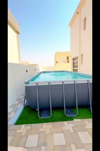 INTEX Ultra XTR 24ft Pool Setup | Ultimate Backyard Summer Upgrade #america #amazonfinds