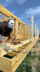 How to Install a Corner Patio Support Post in a Frame House | William Phillips