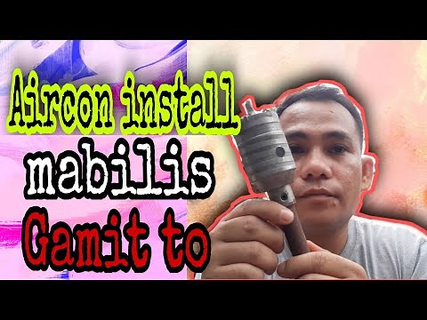 Best tool use for installation split type aircon