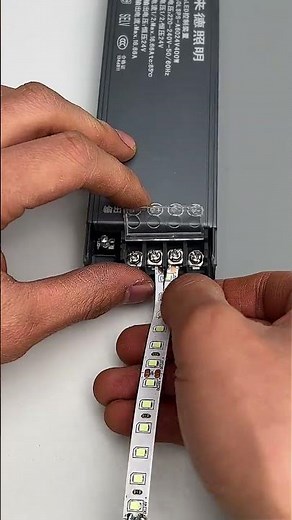 First Time Seeing LED Strip Connected This Way Stronger Than Traditional Wiring #wiring