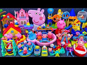 10 Minutes Satisfying with Unboxing Peppa Pig Healthcare & Playground Toys Set Review | ASMR