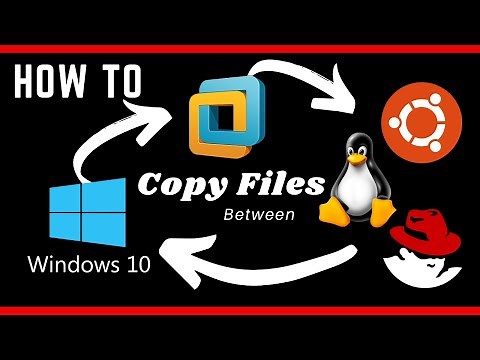 How To Copy Files From Windows Host To Linux By Installing VmWare Tools