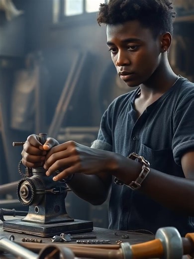 The Enslaved Teen Who Powered the Navy – Benjamin Bradley: Discover the inspiring story of Benjamin Bradley, the enslaved teen who powered the Navy with his groundbreaking steam engine! 🚢💡 His resilience and brilliance shine through in a world that tried to silence him. #BenjaminBradley #BlackHistory #SteamEngine #Resilience #Freedom #TikTokHistory #fyp #viral #short