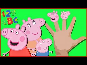 Peppa Pig Finger Family Song - Educational Songs, Children Songs, Nursery Rhymes, Family Songs