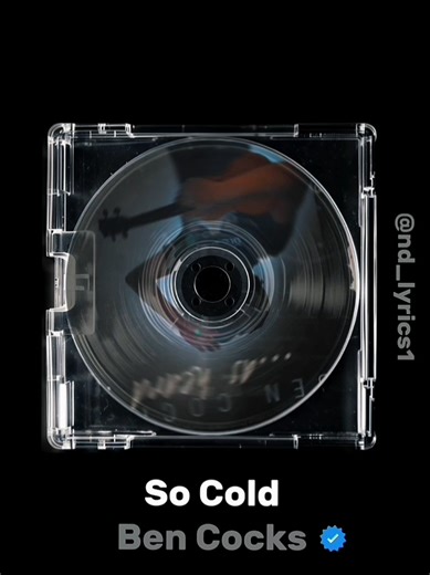 So Cold 🎶🎵🎼 Song by Ben Cocks #fullsong #socold #fyp #lyrics_songs #song