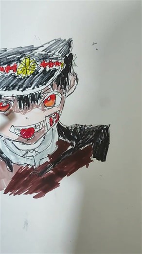 hanako from tbhk drawing