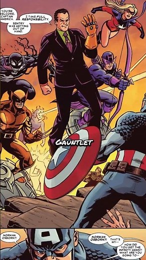 Green Goblin obtains The Infinity Gauntlet...