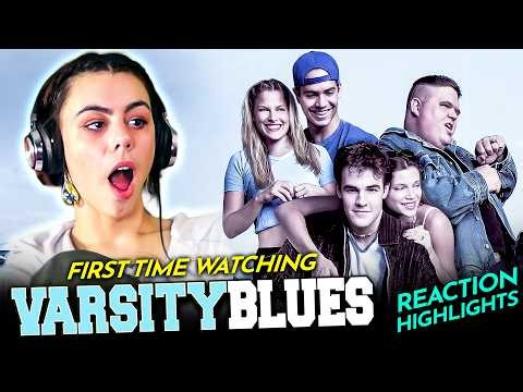 Leia CHEERS for peak Van Der Beek in VARSITY BLUES (1999) Movie Reaction FIRST TIME WATCHING