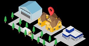 Download Animated video about delivery order for free