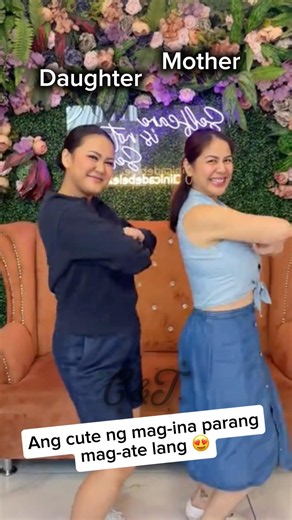 ANG CUTE NG MAG-INA - VALERIE CONCEPCION AND HEATHER FIONA GALANG #cute