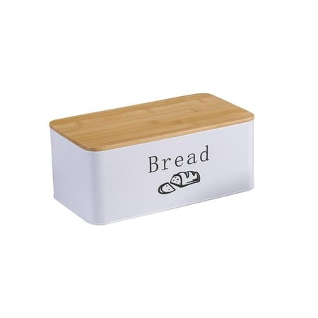 Elodie Bread Box Bin Airtight Bread Storage Container for Coffee Shop Bakery Pantry white - Walmart.ca