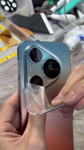 New #HuaweiPura90ProMax full-coverage screen protector showcased