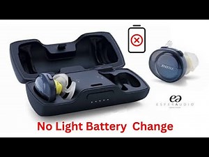 Bose SoundSport No Light How To Battery Chnage