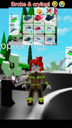 Ran to the Helicopter… But I’m Broke! 😭💸🤣 #roblox #brookhavenrp