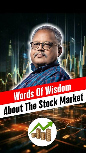 Some wise words on the stock market by Mr. Rakesh Jhunjhunwala in one of his old interviews. A must watch for all investors! Source: Clip taken from Mr. Rakesh Jhunjhunwala's interview at @indiatoday | Intrinsic Compounding