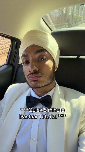 How to Tie a Dastaar: Quick 5 Minute Punjabi Turban Tutorial