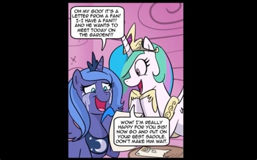 My Little Pony:FiM Comic Dub - Luna's Fan