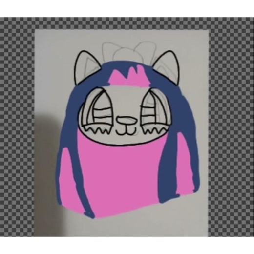 Madge Cat oc pfp logo (Inktober day 16) [speedpaint]