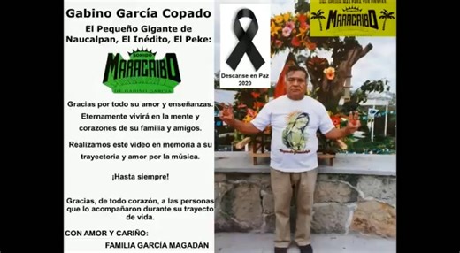 Hoy recordando al pequeño gigante de Naucalpan, mi compadre Gabino García. El verdadero Maracaibo. | David Neri