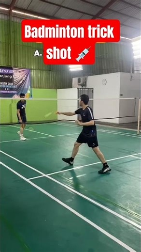 #badmintontrickshot #techniques #dropshot #shuttlesmash #caulong #equipment #ytshorts #netting