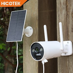 [Hot Item] 4CH 3MP Wireless Solar Battery Panel Security Camera 8 Channel 5MP WiFi NVR System Video Surveillance IP CCTV Kits