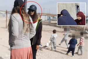 Shamima Begum seen at refugee camp 'bank' that pays out cash from supporters