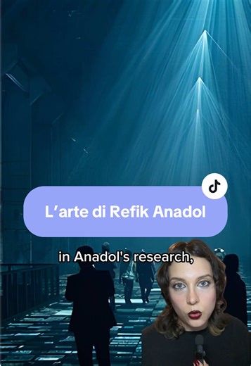L’AI può diventare un linguaggio artistico? #ai #art #digitalart #refikanadol @Camilla Bruni - Arte