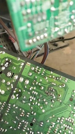 CRT TV Videocon Repair/horizontal problem #shorts