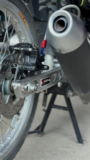 Bride Swing Arm Installed for R150FI. Thank you bossings! | JJMM Motorcycle Parts and Accessories - Bago City