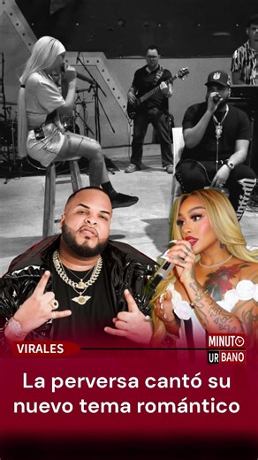 La perversa cantó su nuevo tema romántico