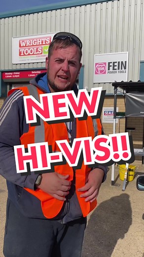 New Hi-Vis Day For Josh!! @Joshy boy