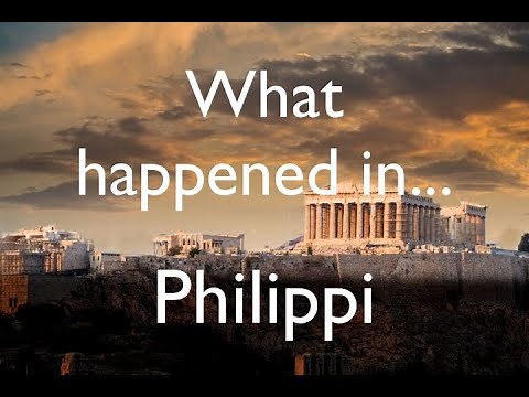 What happened at Philippi?