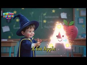 “Magic Wizard ABCD Phonics ✨ Learn Alphabet With Magic | ABCD for Kids | Preschool Learning Video”