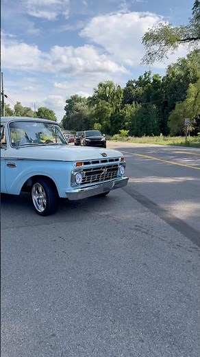1966 Ford F-100 classic pickup truck