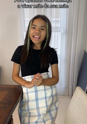 Virei uma mini Luana japa