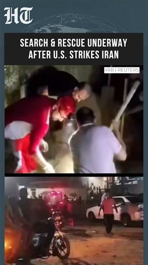 Search and Rescue Underway After U.S. Strikes Hit Iran | Emergency Teams Deployed | #shorts