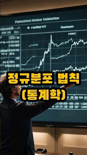 정규분포 법칙 (통계학) #통계학 #통계의기본