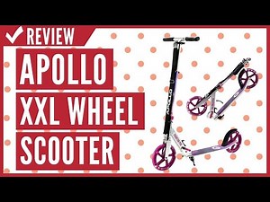 APOLLO XXL Wheel Scooter - Phantom Pro Foldable City Scooter Review