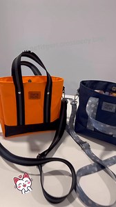 I just love this pattern! (By @Jordan Porter Handmade) Check out the interior fabrics! The orange bag has a cotton artist flair and is perfect for the artist 🎨 The navy blue is a cotton canvas (from @My Fabric Dresser) enchanted arboreal theme and oh so pretty! Dimensions: approx 8h x 8w x 2.5d. Which one is your favorite? Let me know in the comments ⬇️ | Craxy Designs