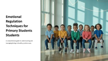 Emotional Regulation Techniques for Primary Students Comprehensive Guide Grad...