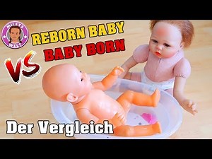 REBORN BABY VS. BABY BORN - Puppenmama testet - der Vergleich - Mileys Welt