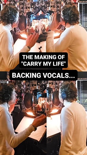 1.7K views | Overdubbing the backing vocals for the verse. LISTEN TO "CARRY MY LIFE": https://open.spotify.com/track/1gPpvbQSOTPjoirR1BS6Vp?si=_Hk5w5hSR8-56pyQnDaZww | Olof Wallberg | Facebook