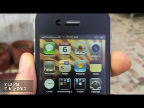 iPhone 4 Network Test Antenna problem