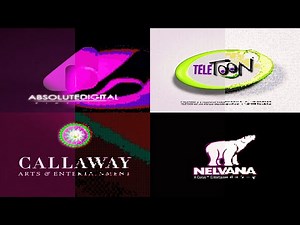 ULTIMATE Callaway A&E | AbsoluteDigital | Teletoon | Nelvana Logo Effects | Original Vs Pixel Art