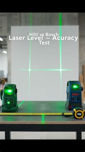 Hilti vs Bosch Laser Level – Which One Is More Accurate? | A I buildPro insight #constructiontools