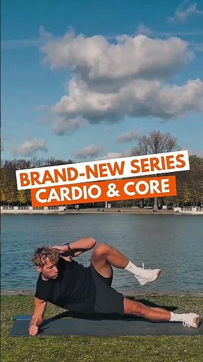 Brand-new Workout Series: 10-Min Cardio & Core! Check it out! 💪 #hiit #homeworkout #noequipment