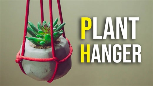 Transform your space with a paracord plant hanger – easy step‑by‑step guide