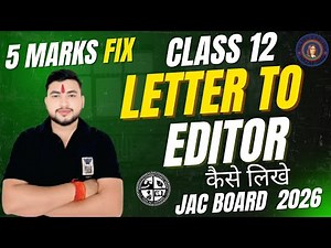 HOW TO WRITE LETTER TO EDITOR #letterwriting | CLASS 12 WRITING #formalletter | MILTON ENGLISH