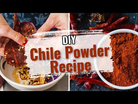 DIY Easy Homemade Chile Powder