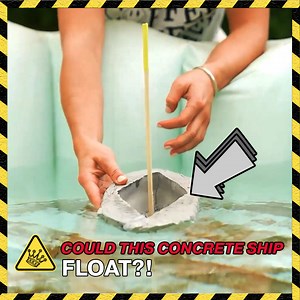 34K views · 99 reactions | Here's How We Made Solid Concrete FLOAT | The King of Random | Facebook